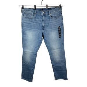 J. Crew Men’s Signature Flex Straight Denim Jeans Size 38 Inseam 32